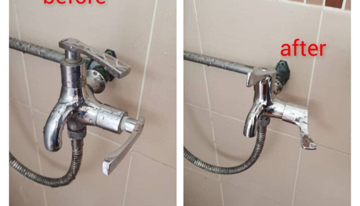 B&A 77 (Supply And Replace Double Headed Tap)