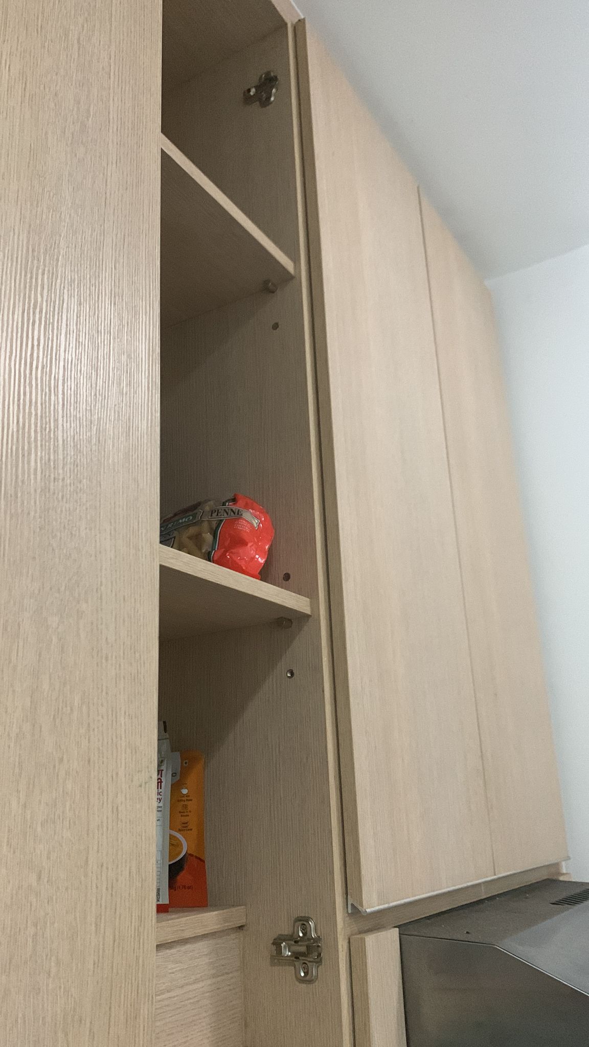 Supply And Replace 2 Hinges And Reinstall Cabinet Door