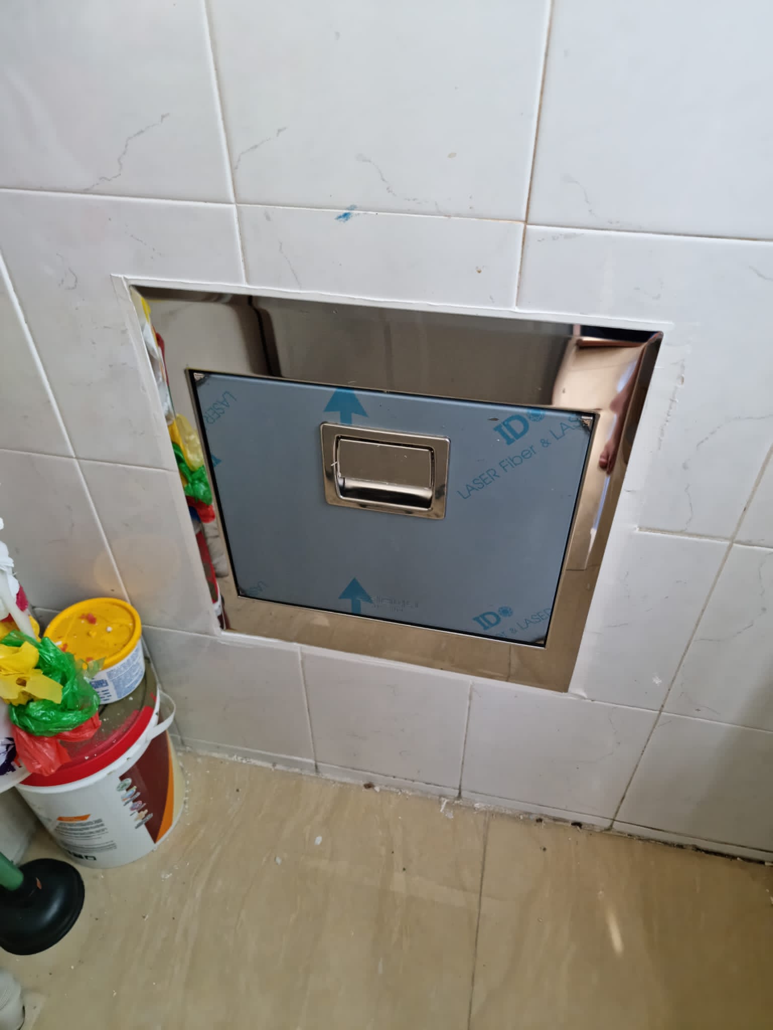 Supply And Replace Rubbish Chute Set 1