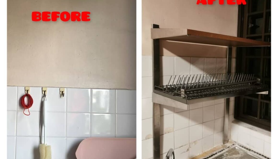 B&A 15 (Install Kitchen Rack)