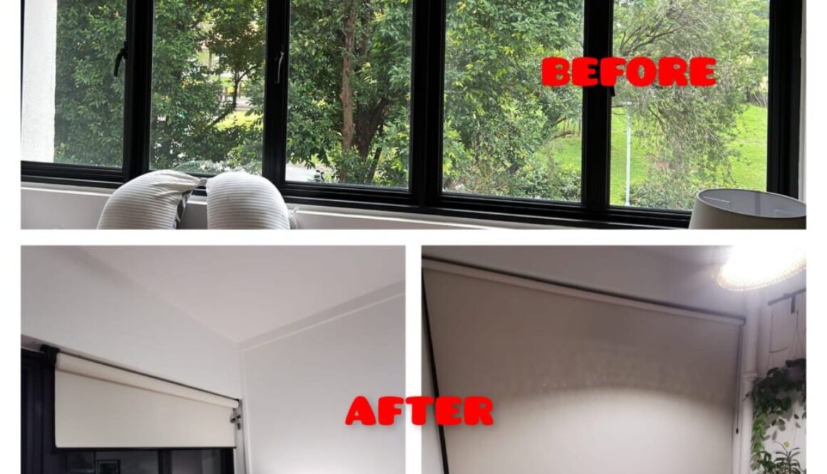 B&A 43 (Install Roller Blind)