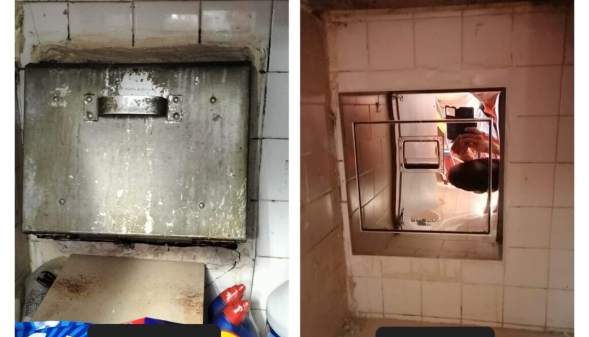 B&A 7 (Supply And Replace New Rubbish Chute Door)