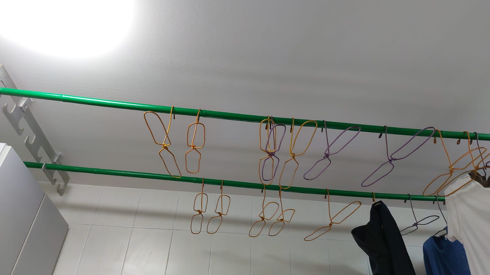 Clothes Hanger Installation 3