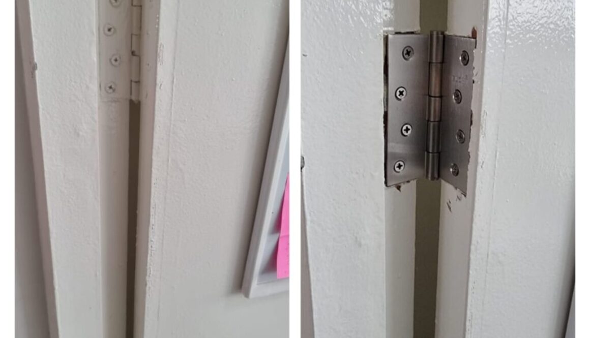B&A 12 Supply And Replace Door Hinges
