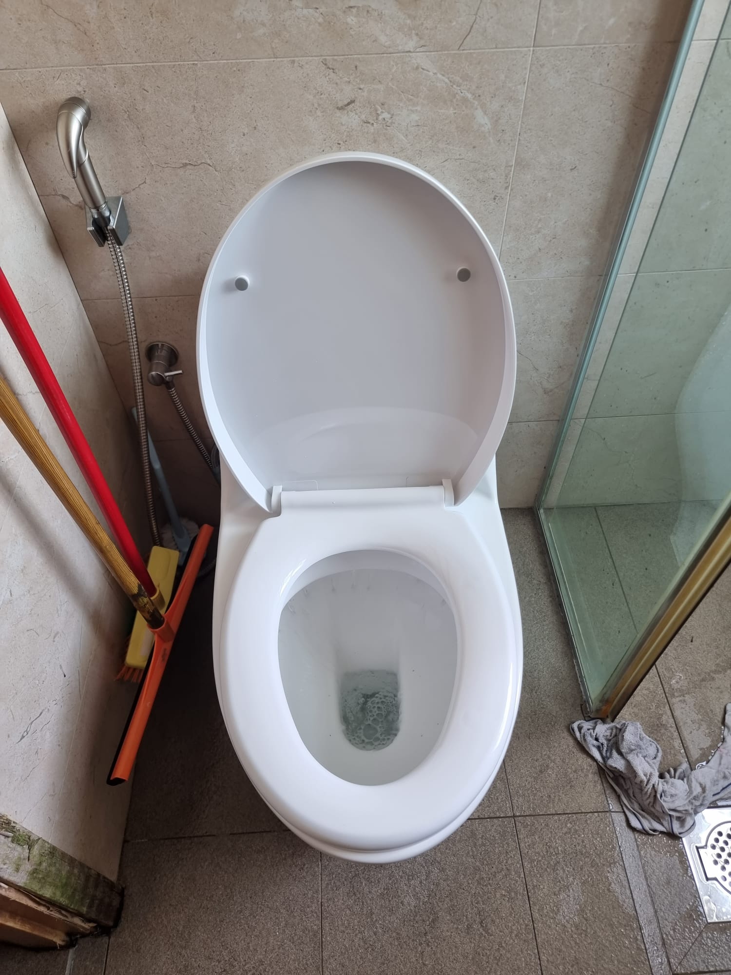 Supply And Replace New Toilet Bowl Cover 2