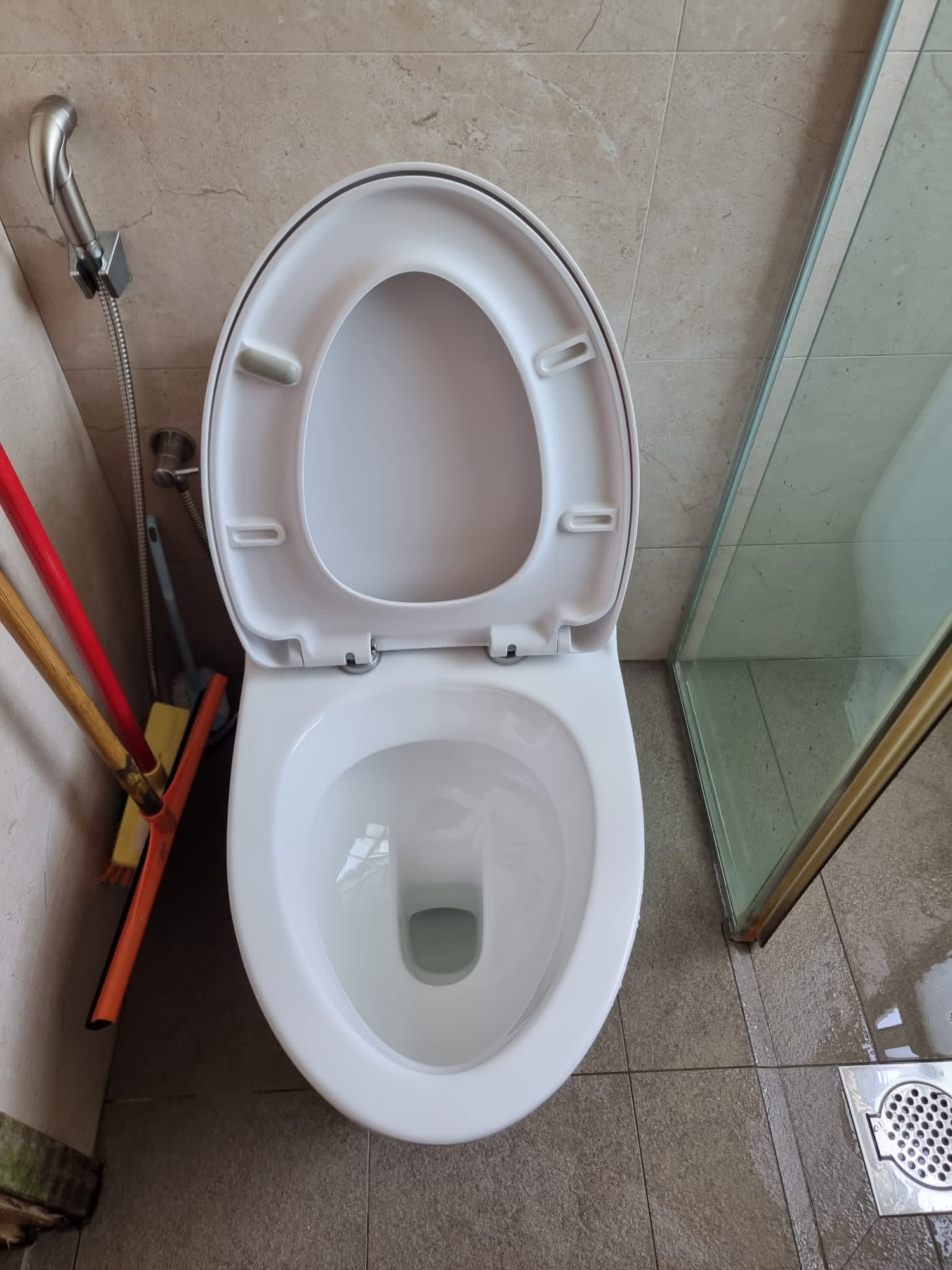 Supply And Replace New Toilet Bowl Cover 3