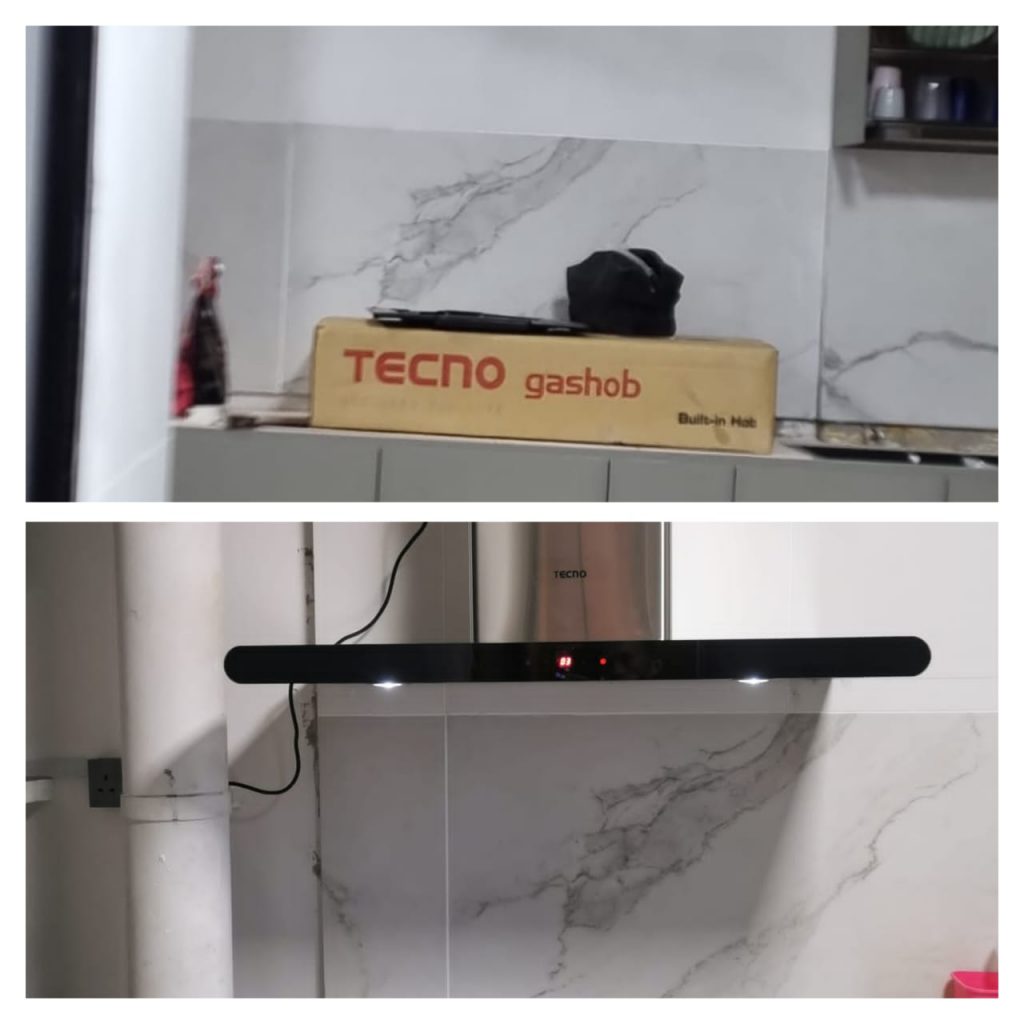 Cooker Hood Installation Handyman Services Singapore